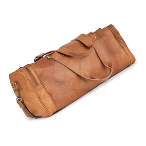 Pakistán hizo precio al por mayor de alta calidad de cuero bolsas de lona al aire libre uso de cuero bolsas de lona en servicio OEM - Product Image 3