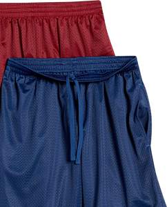 Logo personnalisé, motif, taille short en maille, pantalon de sport respirant, short de plage basique, vente en gros - Product Image 4