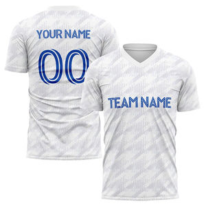 Nouveau Meilleur Prix Vente en Gros Ensemble d'uniformes de football personnalisés avec nom, numéro et logo d'équipe imprimés pour garçons, filles, hommes et femmes - Product Image 2