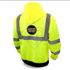 แจ็กเก็ตเพื่อความปลอดภัยกันน้ำของผู้ชายชุดทำงานแบบมีซิปรูดสไตล์ตามสั่ง - Product Image 5