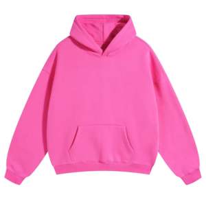 Sudadera con Capucha de Felpa de Alta Calidad, 100% Algodón, Lavada con Ácido, con Apliques, para Hombre y Mujer, Moderna, Bordada, Ecológica, Teñida en Color Liso - Product Image 1