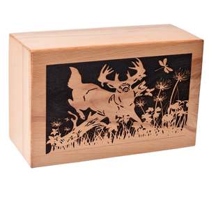 Beechwood Cremation <b>box</b> <b>for</b> Human <b>Ashes</b> Dear Tree personalized Cremation Urn <b>for</b> Pets Handcrafted Burial - Product Image 5