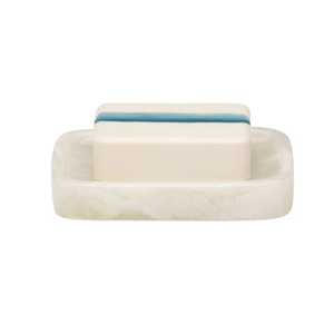 Faizacraft-Jabonera de resina ecológica para baño, soporte de resina epoxi hecho a mano para uso en lavabo y ducha - Product Image 4