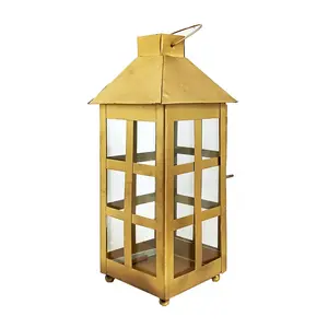 Best Selling Custom Metal Candle Lanterns & Jars with Unique Finishing for Home & Office Villa Decoration Wholesale Price - Product Image 3