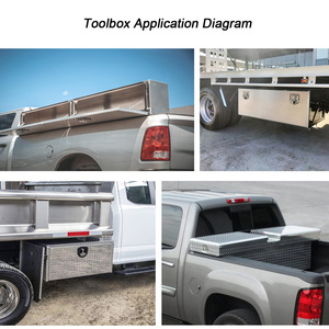 Aluminum Checker Plate <strong>Truck</strong> <strong>Tool</strong> <strong>Box</strong> for Trailer Pickup - Product Image 6