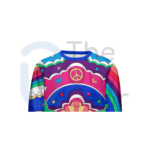 เสื้อสเวตเตอร์คอตตอนมีฮู้ดสำหรับผู้ชายเสื้อสเวตเตอร์ไม่มีลายแบบสวมหัวคอกลมพิมพ์แบบกำหนดเอง - Product Image 2