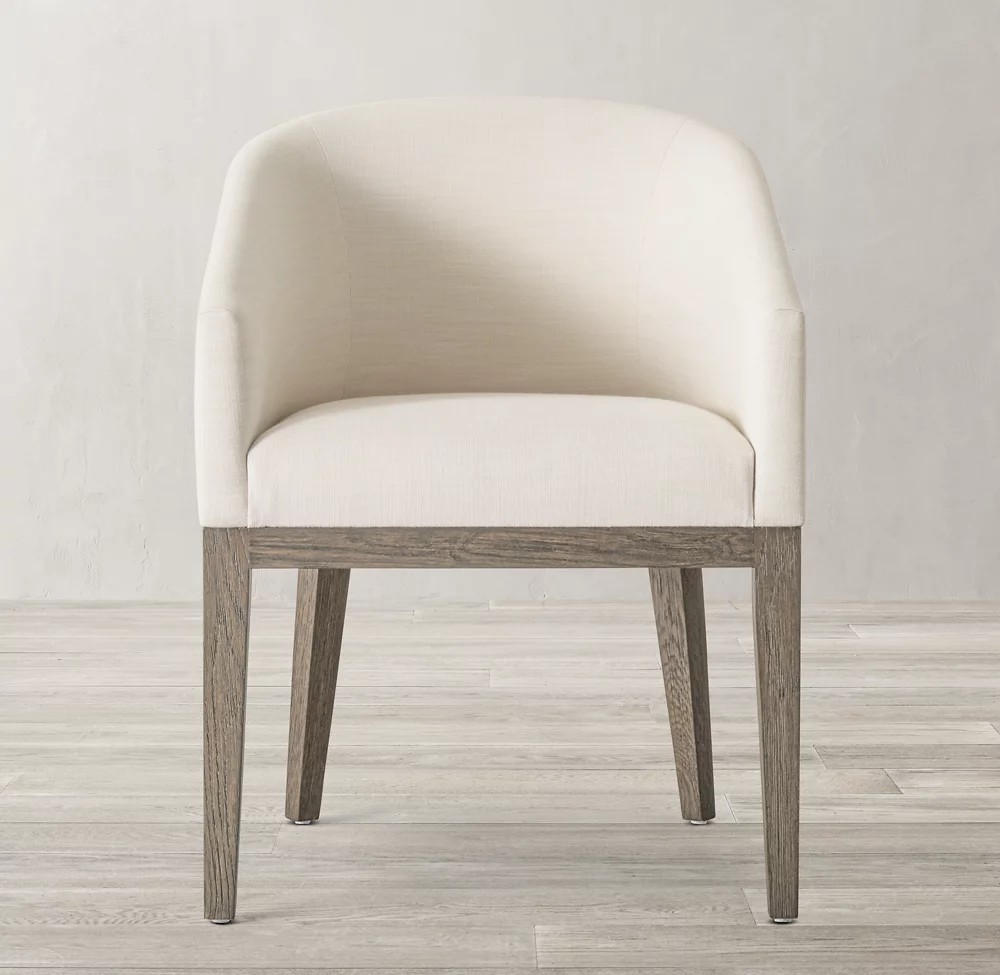 Деревянное кресло для столовой из дубового ореха