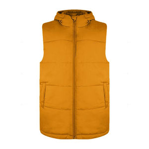 Personnalisable Hommes Sans Manches Léger Bouffant Gilet Fermeture Éclair Conception Vêtements Extérieurs D'hiver Veste Personnalisée - Product Image 1