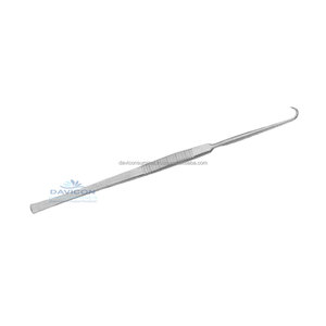 Retractor de Piel BERGMANN, Gancho de Una Punta Afilada, 5.5 Pulgadas, Acero Inoxidable, Instrumento Quirúrgico Manual para ORL - Product Image 5