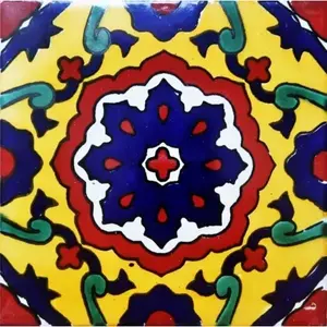 G-017 d'accessoires en céramique d'art de mosaïque faite à la main mexicaine 40 tuiles 6x6 pouces - Product Image 1