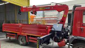 Grue Puma Grue mobile de haute qualité, capacité de 5 tonnes, montée sur camion, flèche télescopique avec composants de base neufs de Turquie - Product Image 3