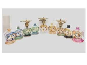 Chicha de luxe en verre soufflé à la main, finition laquée, design mini hibou, options multicolores, vente en gros, ensemble de fumage égyptien - Product Image 4