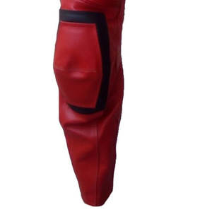 กางเกงมอเตอร์ไซด์สำหรับผู้ชายกางเกงมอเตอร์ไซด์หนังแท้ใส่สบาย - Product Image 4