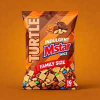 Sacs de mylar personnalisés Pochette debout en papier d'aluminium refermable de qualité alimentaire 14G Emballage de biscuits