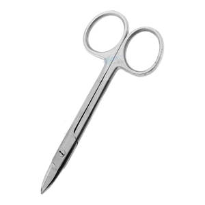 Ciseaux à ongles en acier inoxydable à prix de gros, lame droite et tranchante, pour gaucher, durables, pour l'art des ongles et l'utilisation des cuticules - Product Image 1