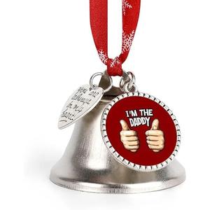 Campana de decoración de Navidad de Metal Popular para fiesta de temporada, suministros de vacaciones para el hogar con adorno colgante, aspecto de campana de Navidad - Product Image 4