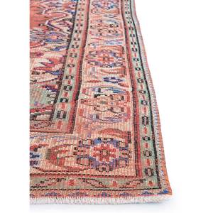 Alfombras de Lana Anudadas a Mano de Gran Tamaño, Diseño de Medallón Rojo y Naranja, para Sala de Estar o Pasillo - Pae-2665 - Product Image 4