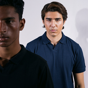 Polo hommes été nouveau coton de haute qualité hommes à manches courtes couleur unie embroid jeunesse affaires polo décontracté - Product Image 4