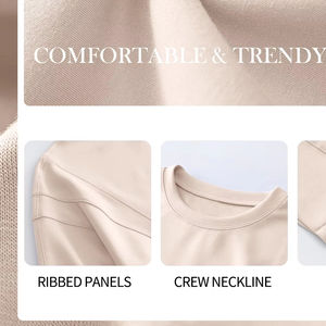 Survêtement pour femmes, vêtement unique, vêtement extérieur droit, manches longues, haut pour femmes, qualité supérieure, 100% coton, respirant, tendance personnalisée - Product Image 2