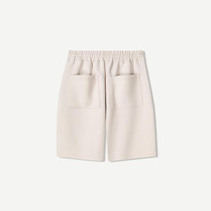 Custom Embroidery Logo Washed Distressed Double <b>Layer</b> Waisted Shorts - Product Image 2