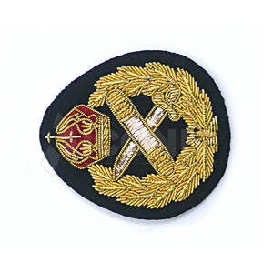 Insignias de lingotes bordados uniformes de alta calidad al por mayor insignias de lingotes bordados de diseño personalizado - Product Image 2