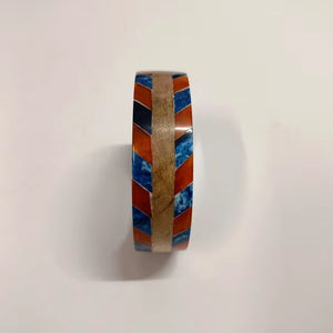 Brazalete de madera ecológico para mujer Brazalete de madera de color natural Brazalete de madera para uso en bodas Fabricación en India - Product Image 1