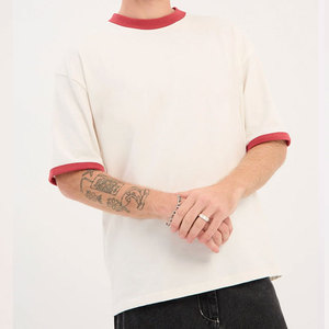 เสื้อยืดผ้าแคนวาสผสมไหม/ฝ้าย ยืดหยุ่นสูง แขนสั้น ทรงปกติ ใส่สบายสำหรับฤดูร้อน ขายส่ง ผ้าเนื้อนุ่ม ซักแห้งเร็ว - Product Image 1