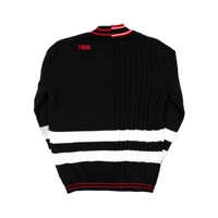 Pull en tricot imprimé numérique Infinitive Apparel IA-1064 pour homme, modèle Clark Atlanta University 1988, col rond, uni, respirant, pour l'hiver