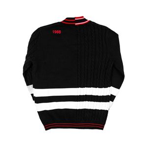 Clark Atlanta University pull en tricot 1988 col rond solide hiver Polyester/coton collégial mode personnalisé unisexe école en vrac - Product Image 2