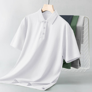 Polos deportivos a granel de algodón 100% para hombre, ropa de trabajo bordada personalizada, camiseta polo para hombre - Product Image 6