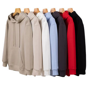 Nueva Llegada, Varios Colores, Sudadera con Capucha Informal de Algodón Puro Lavado al por Mayor, Sudadera Holgada con Capucha para Hombre, Primavera-Otoño - Product Image 2