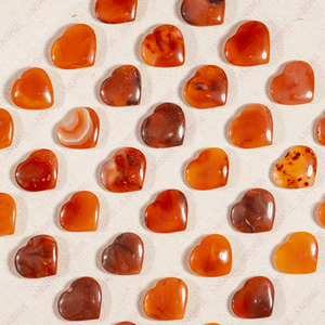 Hot Selling Polished Religious <b>Love</b> <b>Mini</b> <b>Heart</b> Shaped Carnelian Crystal Gemstone <b>Hearts</b> for Meditation and Wedding Decoration - Product Image 5