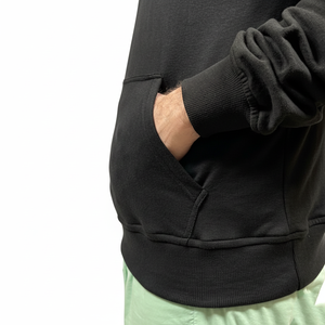 Sudadera con Capucha Extra Grande de Forro Polar Grueso de Alta Calidad para Hombre, Logotipo Personalizado, Secado Rápido, Transpirable, Sudadera Básica - Product Image 6