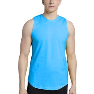 Camisetas sin mangas de algodón informales para hombre Chaleco 100% de algodón para hombre - Product Image 6