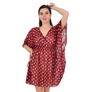 ชุดคาฟตันชายหาดสุดหรูสำหรับผู้หญิงเสื้อผ้าสตรีมีสไตล์สวมใส่สบายชุดปาร์ตี้ไนท์คลับในรีสอร์ท - Product Image 1