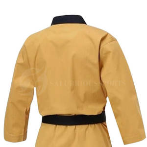 Nueva llegada de los hombres Karate Judo Uniforme Conjuntos Personalizar Tamaño Premium Calidad Uniforme de artes marciales para adultos - Product Image 5
