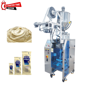 Độ chính xác cao Tự động độ nhớt cao Mayonnaise gói Gói & máy dán túi nhỏ bao bì thực phẩm chất lượng cao - Product Image 1