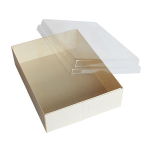 Boîte à plateau de biscuits aux fruits <span class=keywords><strong>en</strong></span> <span class=keywords><strong>bois</strong></span> à faire soi-même avec couvercle <span class=keywords><strong>en</strong></span> plastique - Product Image 5