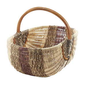 Vente en gros PANIER DE RÉCOLTE EN ROTIN naturel PANIER DE PIQUE-NIQUE du Vietnam avec poignée durable Transport et stockage faciles - Product Image 6