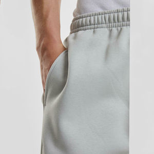 Pantalons de survêtement décontractés pour hommes en coton 100% de haute qualité, légers, surdimensionnés, droits, avec cordon de serrage, respirants, rapides - Product Image 4