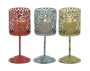 Best Offer Metal and Iron Candle <b>Holder</b> for Wedding Christmas Home Table Decoration <b>Candlestick</b> <b>Holders</b> Stand - Product Image 3