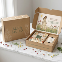 Boîte en carton ondulé en papier kraft de luxe pour la vente en gros OEM, emballage pour robes, sous-vêtements, chaussures, chaussettes, vêtements