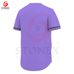 Maillots de baseball sublimés pour hommes et jeunes, vente en gros, personnalisables avec logo et design – Nouveauté très demandée - Product Image 3