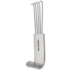 เครื่องมือผ่าตัดแอนเดอร์สัน แบร์ คลอว์ รีทรัคเตอร์ พร้อมใบมีดโค้งหลายง่าม ด้ามจับตามหลักสรีรศาสตร์และจับถนัดมือ - Product Image 1