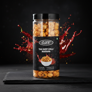Nueces Makhana Tailandesas Asadas con Chile Dulce Picante, Sin Gluten, en Envase de Plástico de 80g - Product Image 3