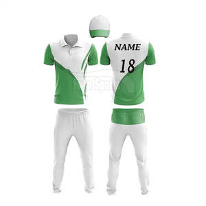 Maillot uniforme de Cricket à sublimation à séchage rapide uniformes de conception de Kit de Cricket de meilleure qualité couleur personnalisée - Product Image 3