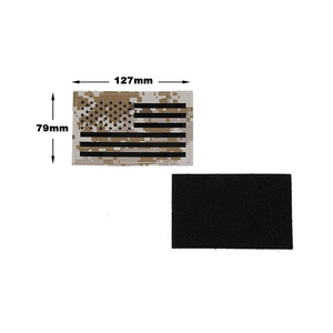 Parche bordado de corte láser personalizado Ultra-Premium, cambio rápido, superventas, parche táctico de corte láser reflectante, equipo para exteriores - Product Image 5