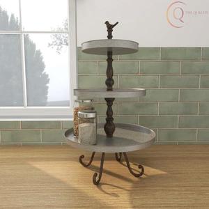 Base para Pastel de Metal Premium con Textura Elegante, Mejora la Presentación de Postres en Fiestas - Product Image 5