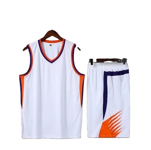 Conjunto de Uniforme de Baloncesto Personalizado, Transpirable, Duradero y Ligero para Hombres, Niños, Clubes, Equipos Universitarios, Entrenamiento Profesional, Traje de Entrenamiento Rápido - Product Image 1