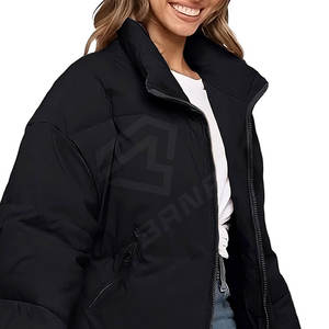 Veste d'extérieur décontractée de luxe pour femmes, veste chaude d'hiver, fabrication de veste polaire pour la vente en ligne - Product Image 6